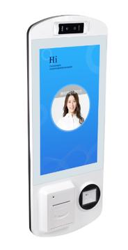 人臉識別消費機（支持人臉刷卡二維碼帶打印）